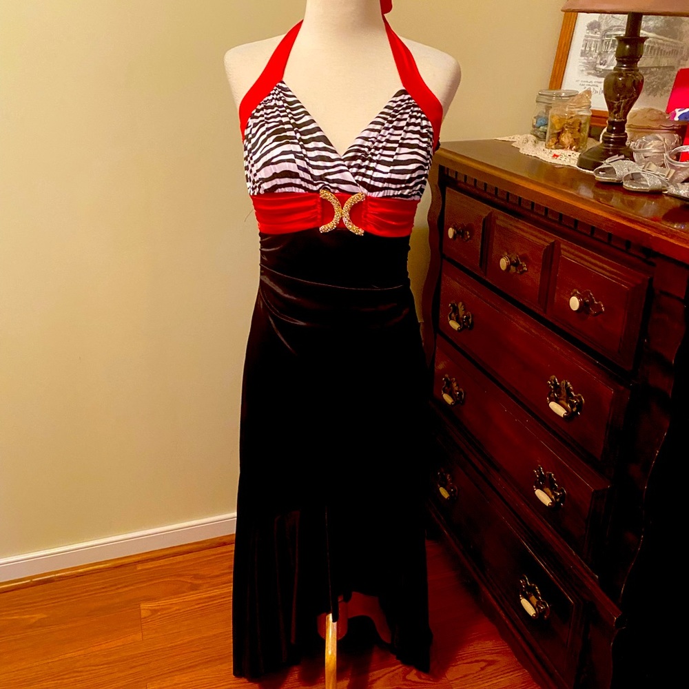 Deb high low dress